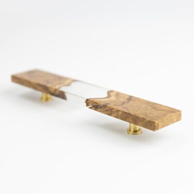 Brown Mallee & Resin Long Bar Handles